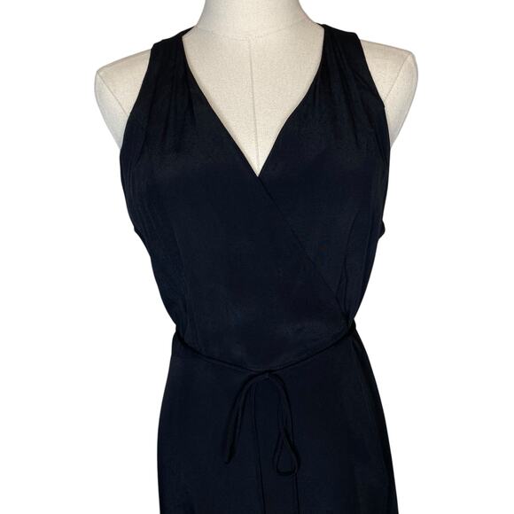 Privacy Please Essex Black Wrap Dress size Small - Picture 3 of 5